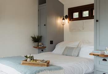 Slow snoozy mornings await. 