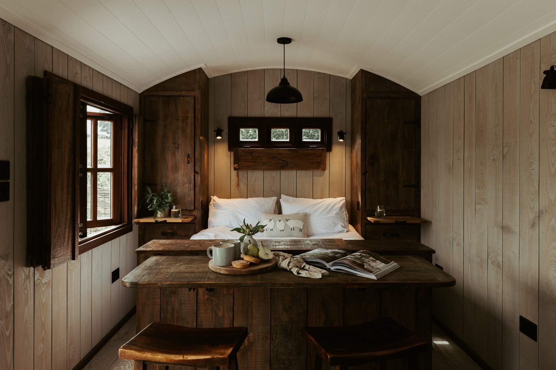 Drift off into a sweet slumber after a day of adventures. 