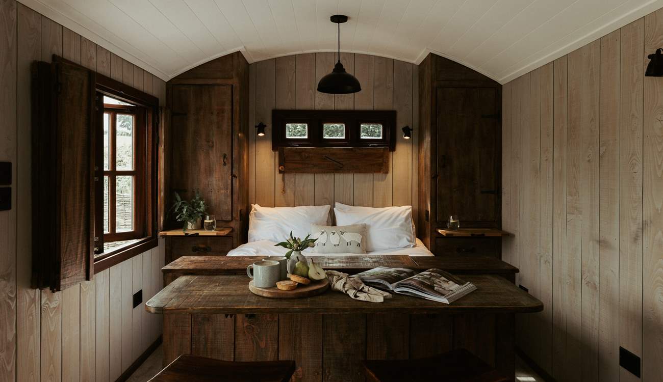 Drift off into a sweet slumber after a day of adventures. 