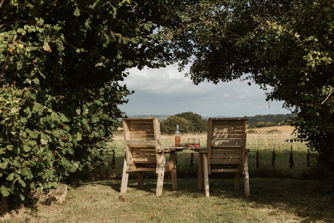 You'll love the romantic view point. It's the perfect spot for a sundowner.