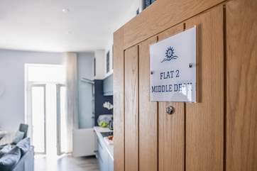 Middle Deck's front door.