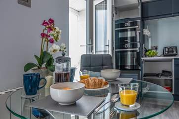 Enjoy a leisurely breakfast whilst you plan some adventures along the Kent coast.