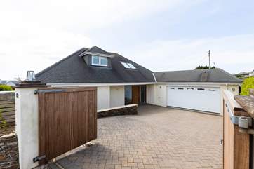 Pedn Lodge has ample secure parking.