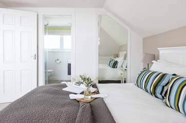 Bedroom 4 has the added benefit of a super en suite shower-room.