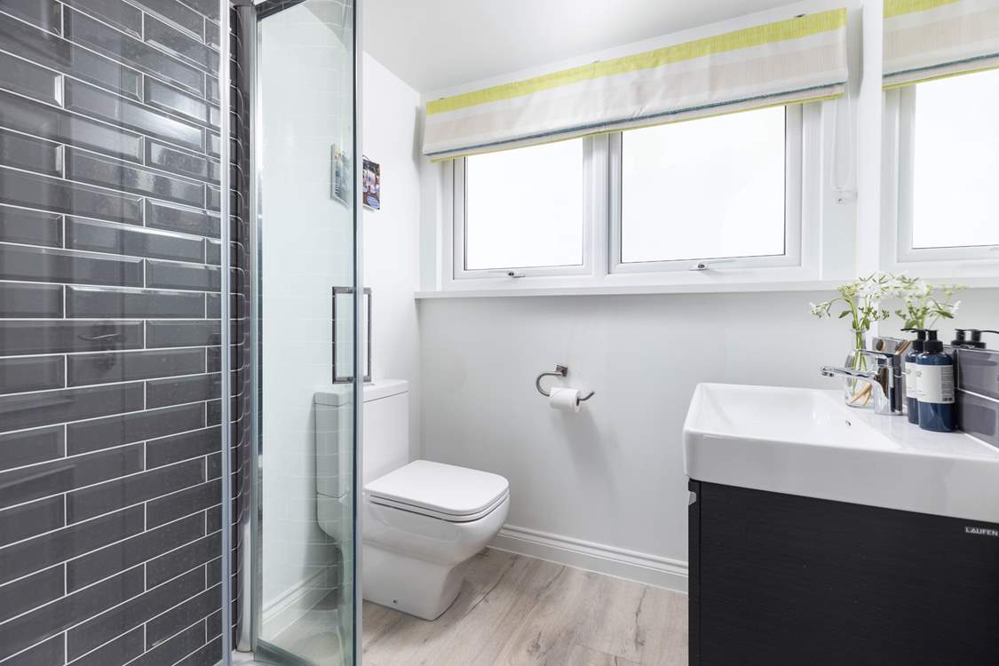 The en suite shower-room to bedroom 4.