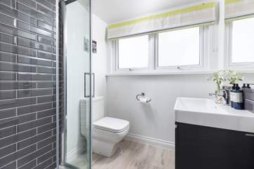 The en suite shower-room to bedroom 4.