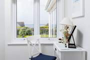 A dressing table with a view in bedroom 3!