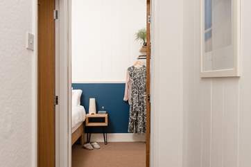 Take a peek into bedroom four located on the first floor.