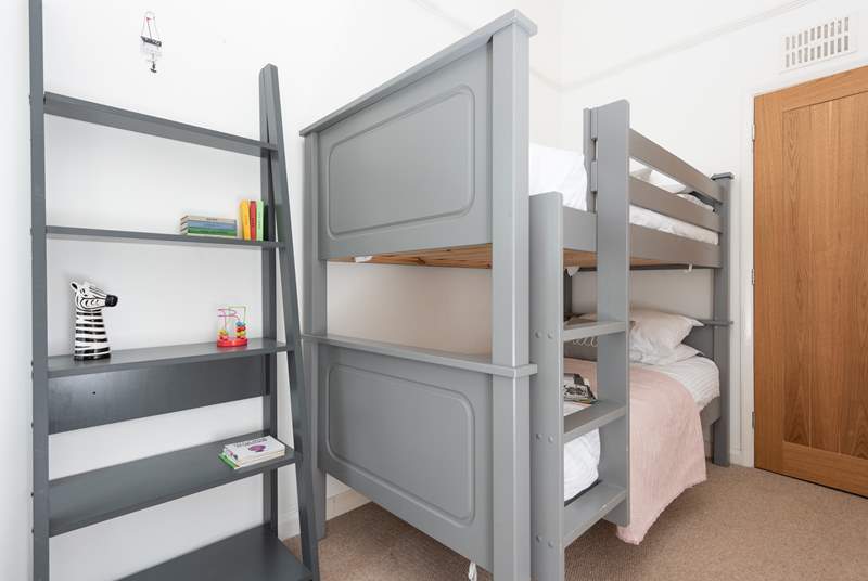 Bedroom three has bunk-beds which the younger guests will adore.