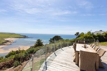 The perfect place for al fresco dining from dawn until dusk.