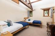 Bedroom 3 is a twin bedded room.