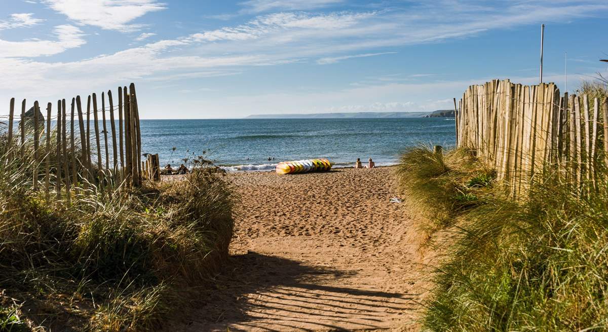 The south Devon coast is enchanting and ideal for all watersports lovers.