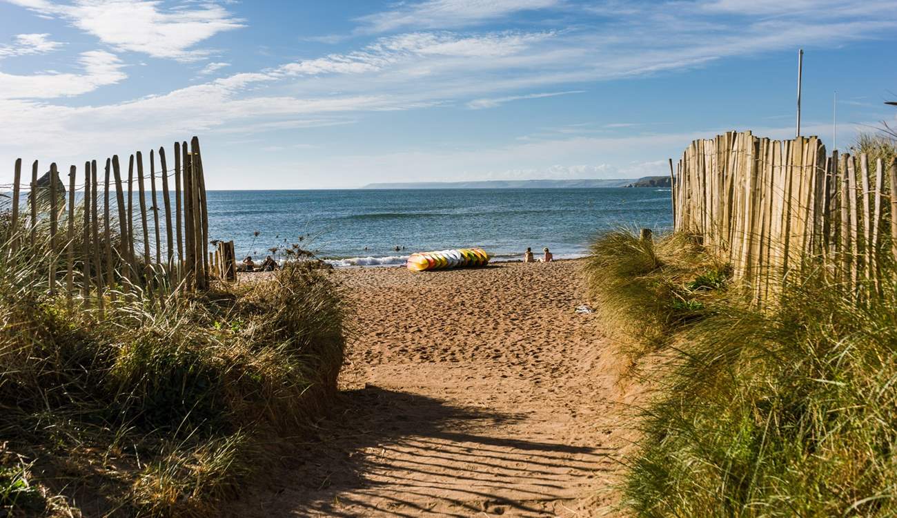 The south Devon coast is enchanting and ideal for all watersports lovers.