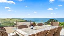 The perfect place for al fresco dining from dawn until dusk.