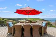 Stunning views of the gorgeous south Devon coast await at Cobbles Point.