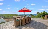 Superb panoramic views from your raised decked area. - Thumbnail Image