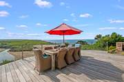 Superb panoramic views from your raised decked area.
