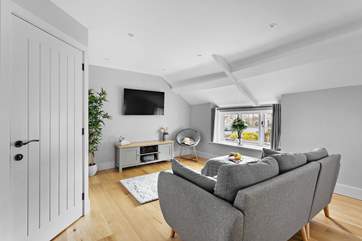 This cosy cottage is beautifully furnished.