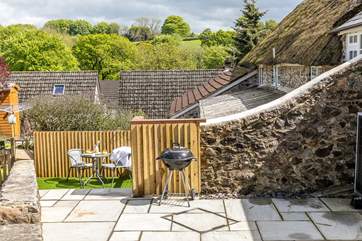 Sit in the Devon sunshine and enjoy al fresco dining.