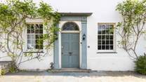 Start your holiday by entering through the fabulous front door.