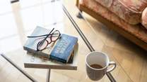 Relax with a good book and a cup of tea.