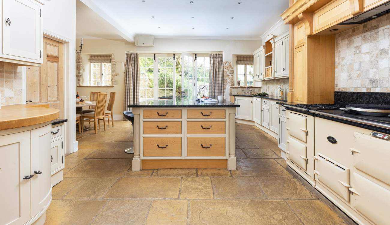 The space is great for socialising in the evenings.