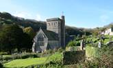 Branscombe's parish church, Saint Winifred's. - Thumbnail Image