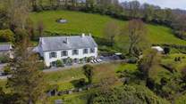 The property's outdoor spaces are just as magnificent as its interior.