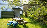 Enjoy the sunshine in the lovely garden. - Thumbnail Image