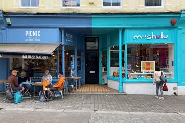 Forever Dreaming is on the second floor with a great little cafe right on your doorstep.
