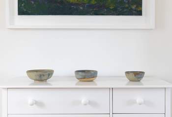 The owner of Mowhay Barn is a well-known local artist.