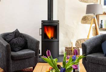 Light the wood-burner and relax.