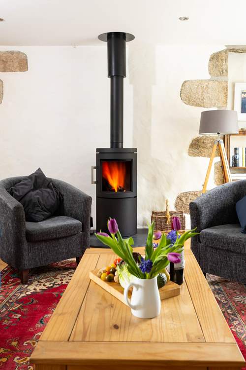Light the wood-burner and relax.