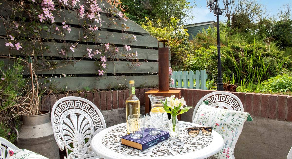 Enjoy dining in the best of the Cornish sunshine on your private terrace