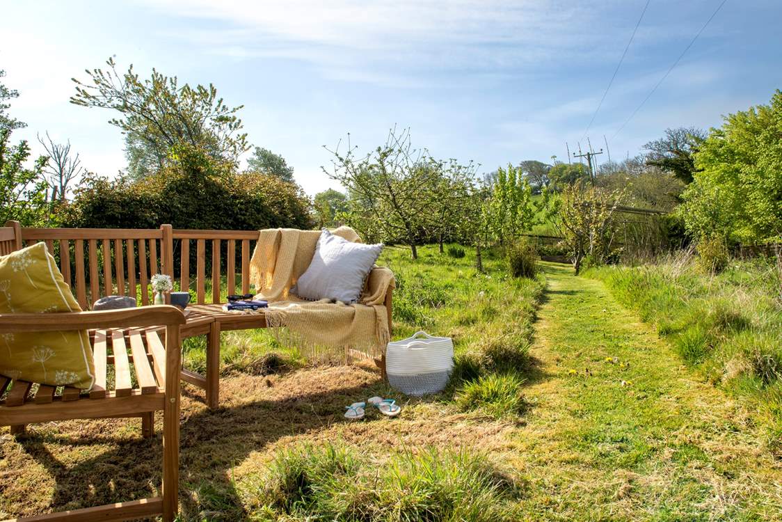 A lovely spot to sit and enjoy a holiday read or simply relaxing enjoying the setting