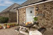 Enjoy al fresco dining in peaceful surroundings.