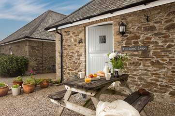 Enjoy al fresco dining in peaceful surroundings.