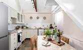 Double height ceilings and Velux windows bring light into the kitchen/diner. - Thumbnail Image