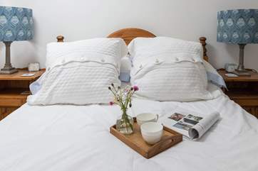 Sweet dreams in bedroom 1.