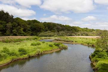 This captivating countryside is a short stroll away.