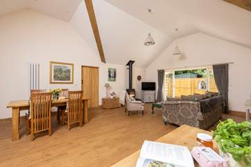 Old Farm Stables offers guests so much space.