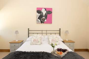 Treat yourself to breakfast in bed.