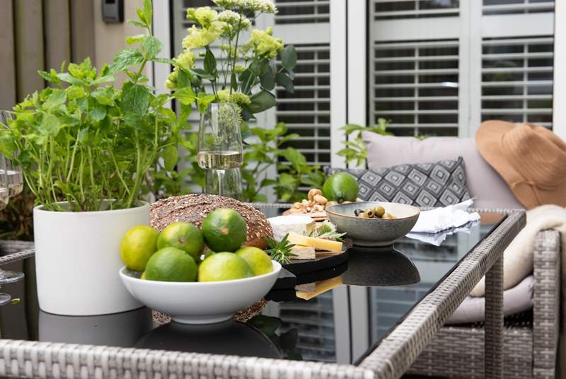 Make the most of al fresco dining at Arcus.