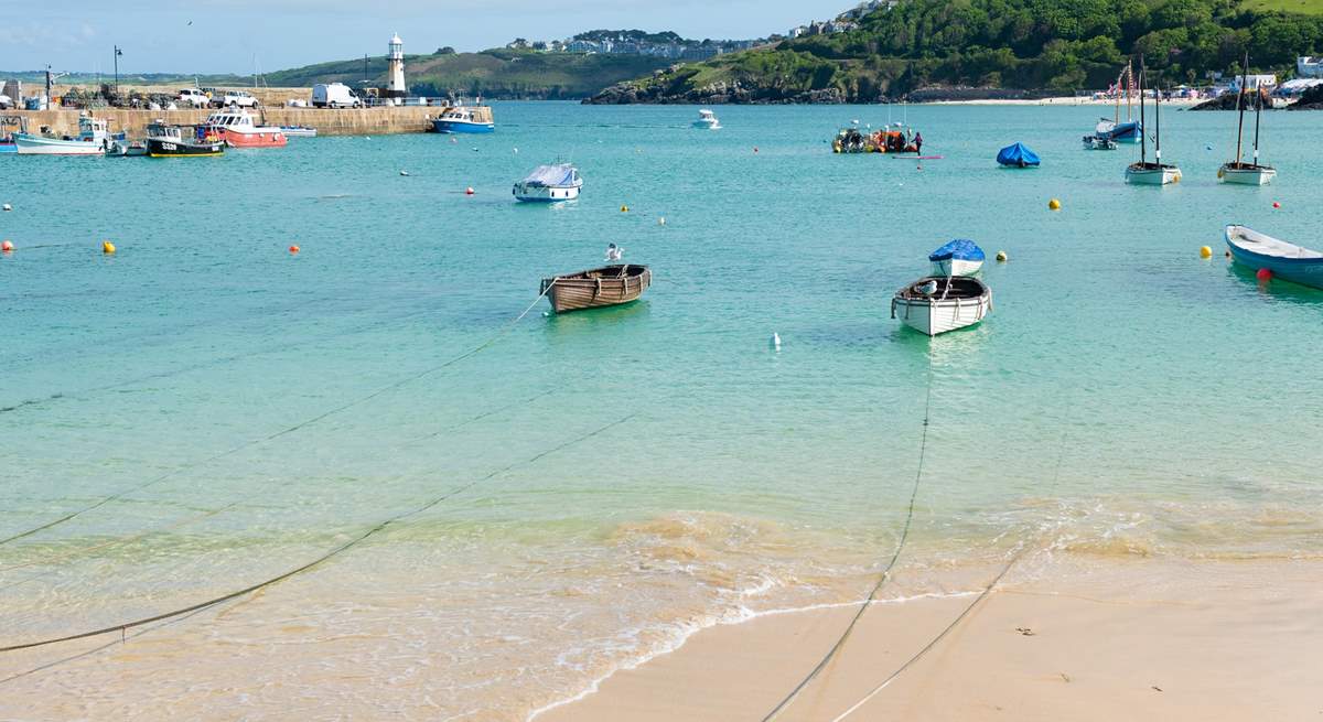 Wander down to St Ives harbour,  a magical place.