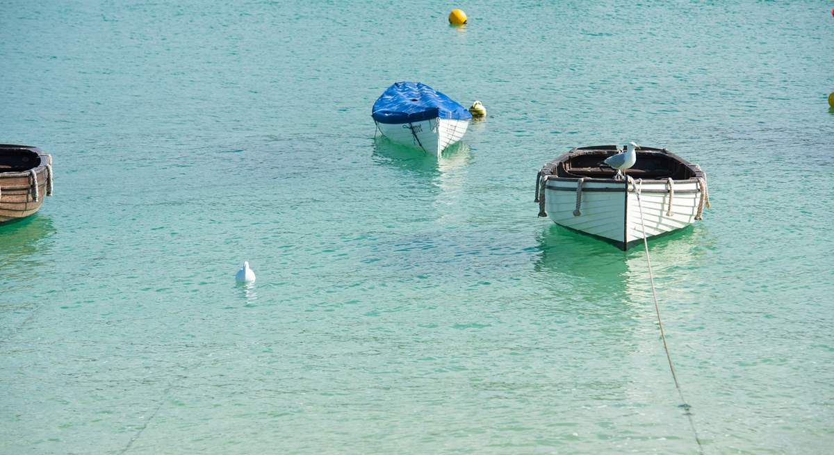 St Ives is renowned for its crystal clear waters and sandy beaches.