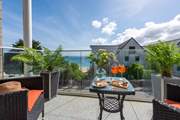 Sit in the Cornish sunshine in beautiful surroundings.