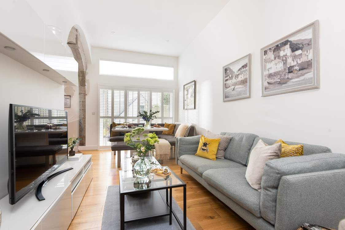 Original features marry seamlessly with gorgeous furnishings.