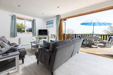 Coast Lodge makes the most of its elevated position with fabulous views from the decked balcony.