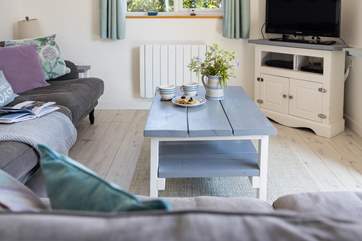 Plenty of space to snuggle on the sofas after a busy day.