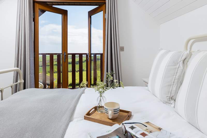 Luxury linens and peaceful surroundings ensure a great night's sleep.